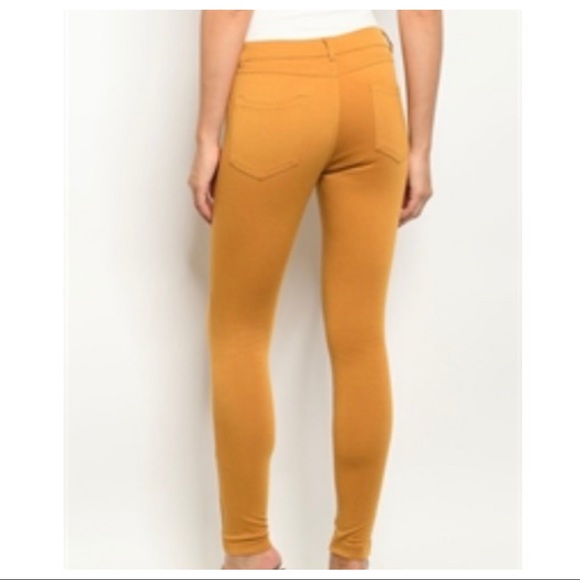 ShopEvelynne Pants & Jumpsuits Mustard Favorite Best Fitting Knit
